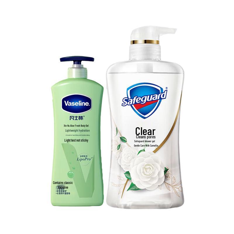 

Vaseline Aloe Body Lotion & Camellia Shower Gel Set