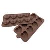 15/8 Cavity Diamond Heart Silicone Chocolate Mold 3D Heart Cake Accessories Molds DIY Ice Cubes Biscuit Pastry Baking Mould