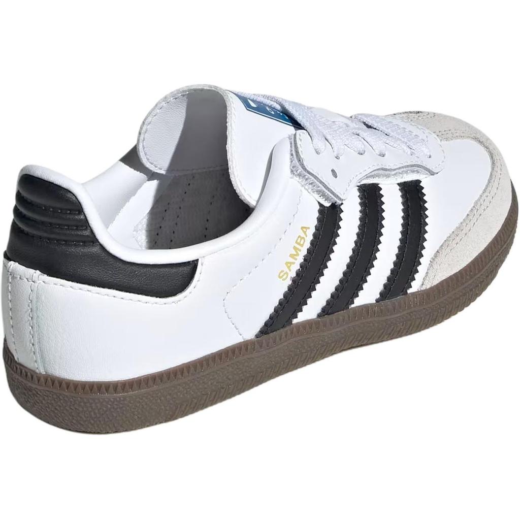 Adidas Originals Samba Og Versatile Comfortable Durable Low-Top Kids Sneakers Kids Sneakers Cloud-White Core-Black JQ6391