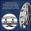 316 Stainless Steel 8 Inch Marine Folding Cleats Boat Dock Cleat With Button Boat Accessories Marine Hardware