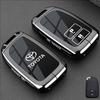 Zinc Alloy Key Cover for Toyota Vitz Camry Corolla RAV4 Highlander Avalon Yaris L - Replacement Key Case for Zihao ZixuanYOTA Yi LH5