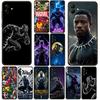 Schwarze Marvel Panther Handyhülle für Motorola Moto G82 G20 G22 G23 G32 G9 G8 G7 Power Plus G41 G52 G30 G71 E22 E13 E20 E32 Hülle