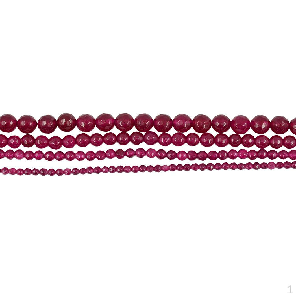 Jade Gems Bead Faceted Loose Wire