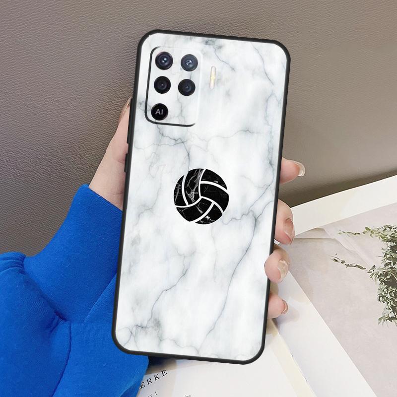 Volleyball Sport Hülle Für Oppo A78 A38 A18 A98 A58 A60 A80 A40 A96 A76 A16 A94 A74 A54 A15 A17 A57 A77 A5 Pro