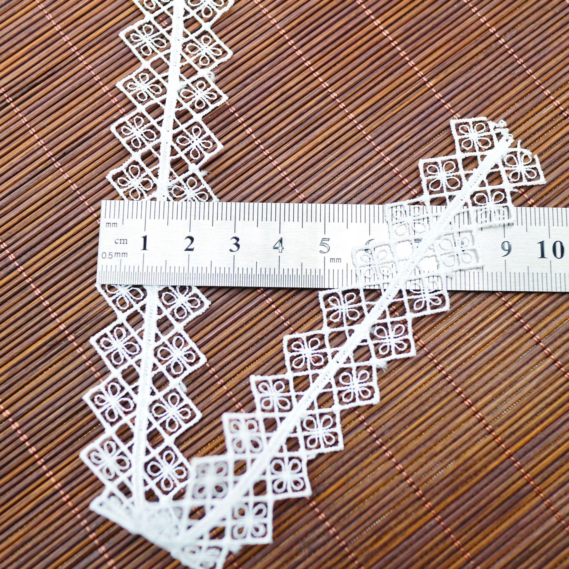 

Polyester Water-Soluble Lace Accessories Fabric Diy Handmade Necklace Clothing Decorative Lace HM3253