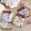 Ladies Spring and Summer New Cute Bear 10A Antibacterial Extension Cotton Crotch Breathable Briefs