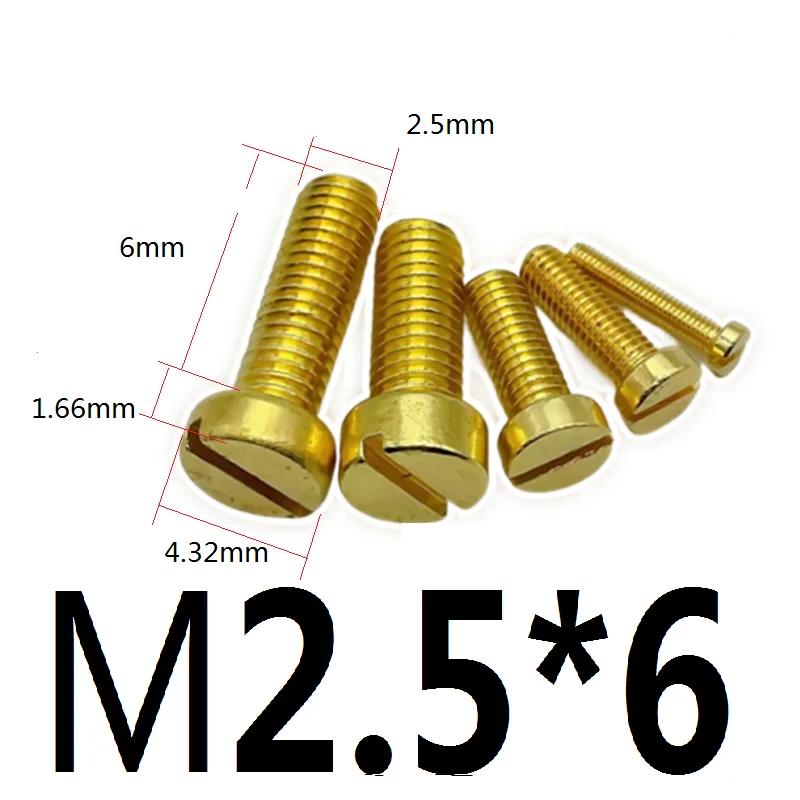 M 2,5 3 4 5 6 8 10 12 Metrisch X 4-25mm Länge Messing Senkkopf Schlitzschraube Bolzen