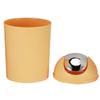 Mini Flip Lid Home Living Room Bedroom Desktop Bedside Plastic Trash Can Garbage BinOrange