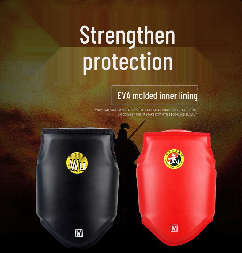 Sanda Chest Protector for Boxing, Muay Thai, MMA, and Martial Arts Training