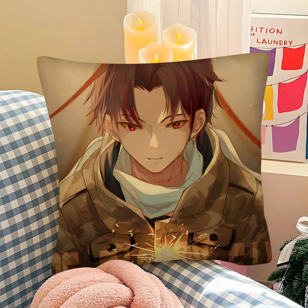 86 Eighty Six Подушка-чехол Квадратная подушка Спальня Диван Отдых Уют Подушка Автомобиль Гостиная Домашний декор 16x16Inch