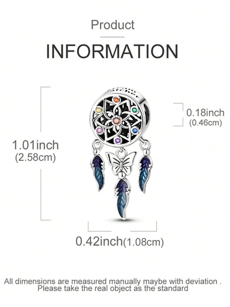 Charms Plata Blue Eyes Beads Charm Copper Plated Fit Charms Copperoriginal Bracelet For Jewelry Making Diy Charm