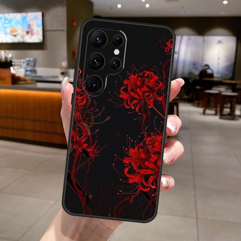 

Lycoris radiata Phone Case For Samsung Galaxy S25 S24 Ultra S23 S22 S21 FE S9 S10 S20 Plus S24 FE Soft Cover Galaxy S23 Plus
