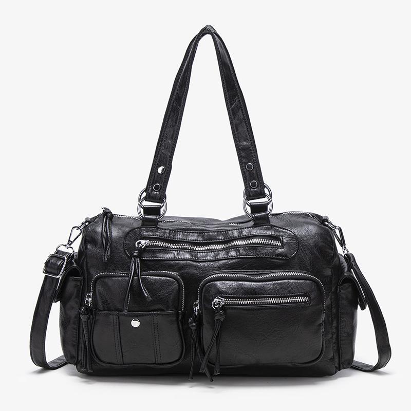 Stylish Large-Capacity Multi-Pocket Women's Crossbody Bag & Tote