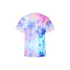 Li Ning T Shirts Unisex Kaleidoscope Multicolor Crew Neck Moderate Straight Fit AHST149-1