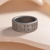 NEW Men's 316L stainless-steel rings retro Odin Viking rune for teen RING Amulet  Jewelry Gift