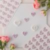 Heart Butterfly Clay Transfer Paper for Jewelry Making