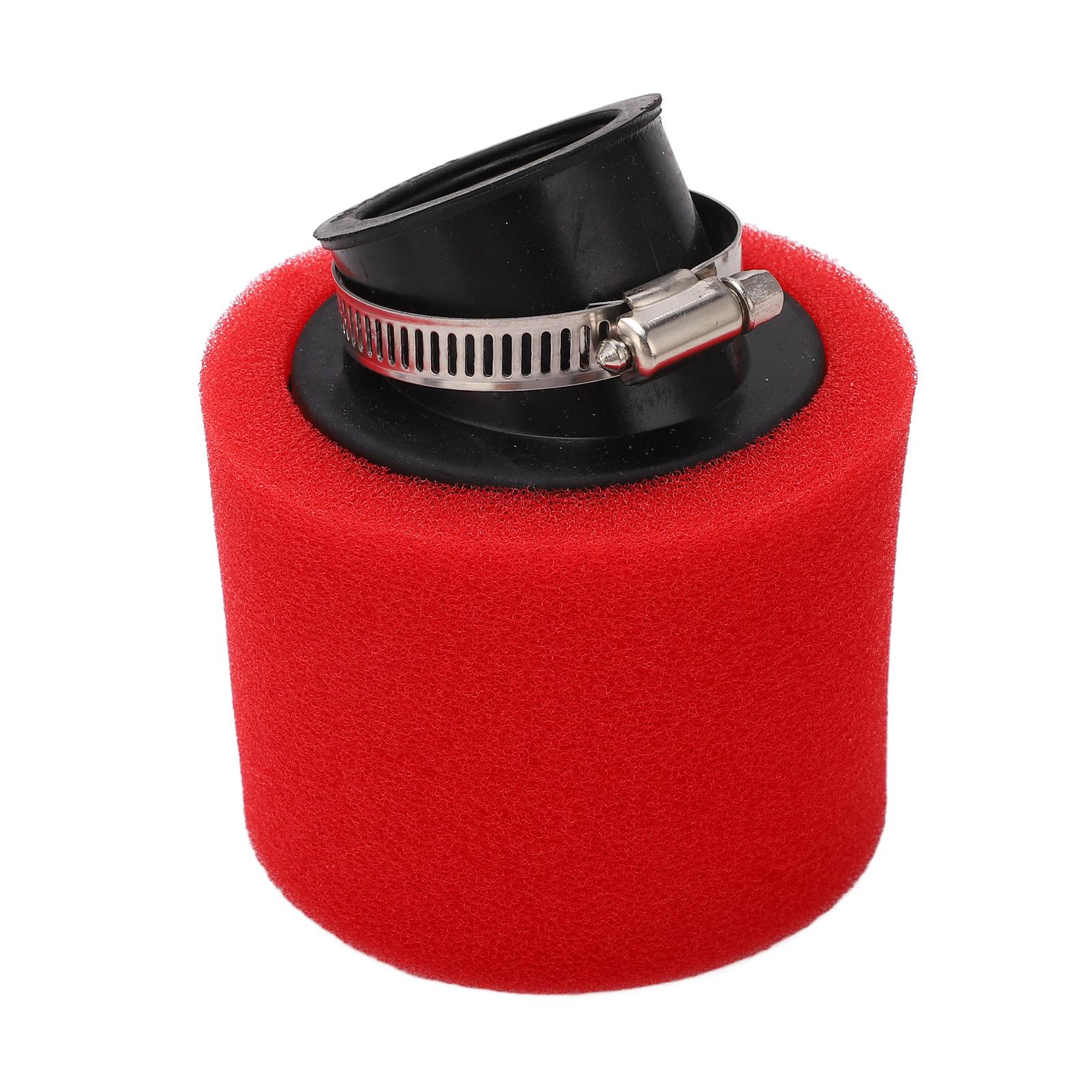 

38мм Угловой Поролоновый Воздушный Фильтр Резиновый Цилиндрический Устойчивый к Царапинам Воздухоочиститель для Квадроцикла