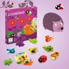 DJECO Little Memo Board Game Memory Game Tabletop Game Animal Educational Toy Montessori Gra planszowa Memo 1 year old years old 3 years old 4 years