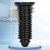 Black Pointed 8cm Threaded Giant Penis Anal Plug Fisting Supplies Anal Plug Adult Supplies