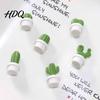 Heavy Duty Magnetic Decorations 6Pcs Potted Cactus Refrigerator Magnets Mini Kitchen Fridge Magnets Magnet Memos Notes Photos Holder Decorative