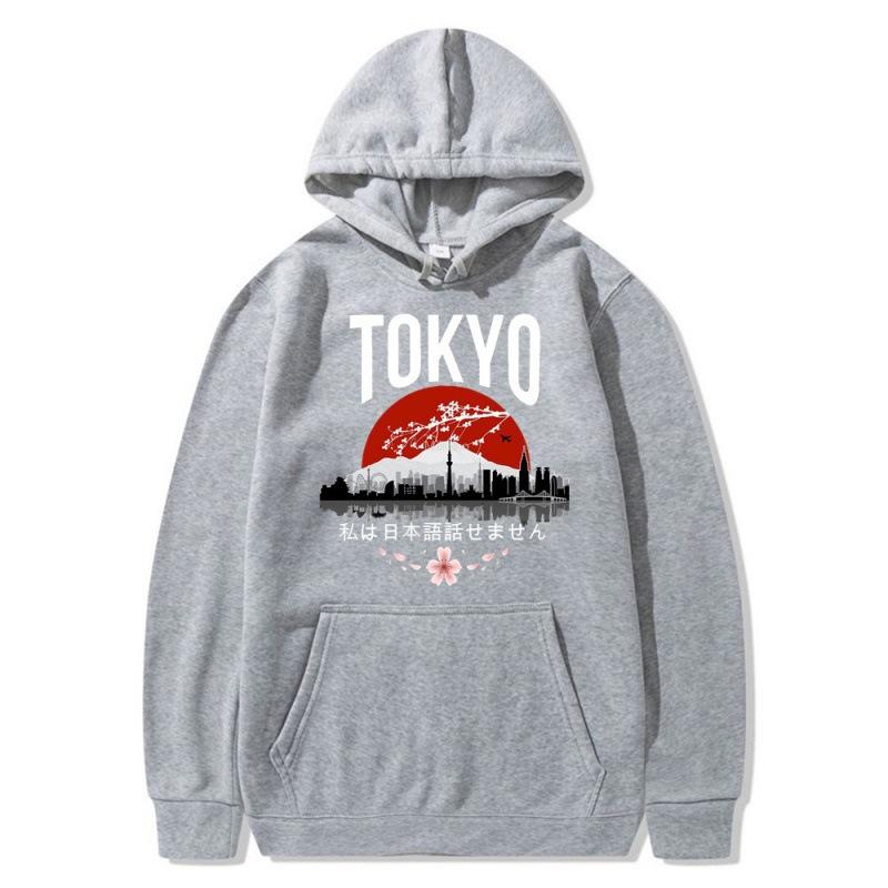 Riman Tokyo Spring and Autumn Men's Trend Fleece Fashion Sports Casual Long Sleeve Sweater