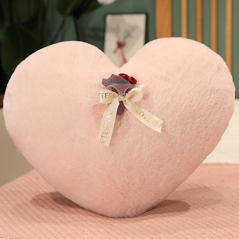 Rose Teddybär Puppe Plüschtier Große Bärenpuppe Liebeskissen Puppe Mädchen Valentinstag Geschenk