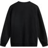 Li Ning Sports Lifestyle Series Anti-Static Anti-Bacterial Fleece Warm Breathable Comfortable Casual Sweatshirt Unisex Sweatshirt Black AWDUC85-5