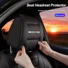 OZQU2 Car Headrest Protector Cover Leather Pillowcase For Mercedes Benz AMG W203 W205 W206 W211 W220 W212 W201 W210 W169 W177 GLK GLC
