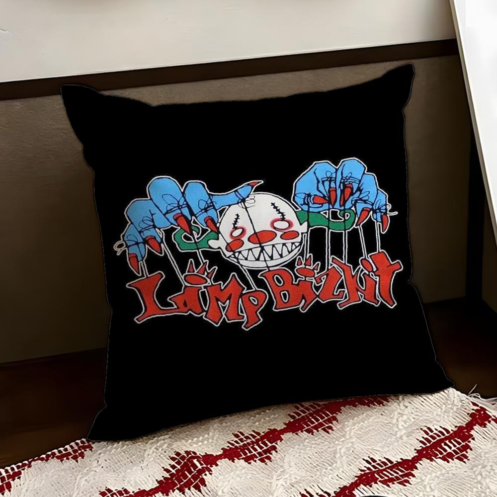 

Band LLimp BizkitS Cushion Cover Reversible Soft Durable Pillow Cover Home Car MultiScene Use for Daily Comfort 30X30cm