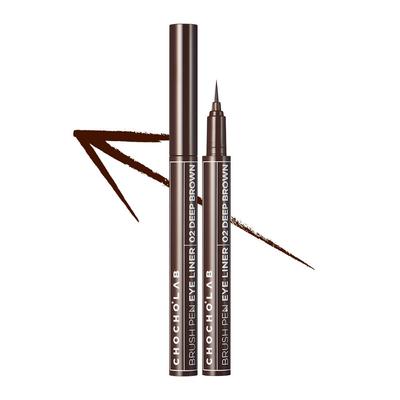 Super's Lab Pinselstift Eyeliner 0,6 ml, 2 tiefbraun, 1 Stück.