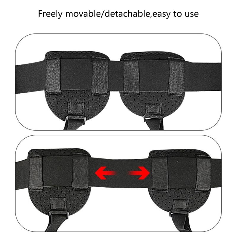 Bauchstützgürtel Doppelseitiger Leistenstützgürtel Ergonomisches Design zur Hernienentlastung und zum Sportschutz