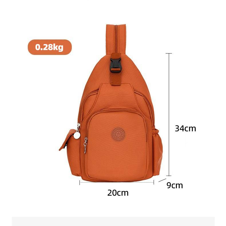 Women Multifunctional Chest Bag, Large Capacity Lightweight Crossbody Backpack For Outdoor Travel