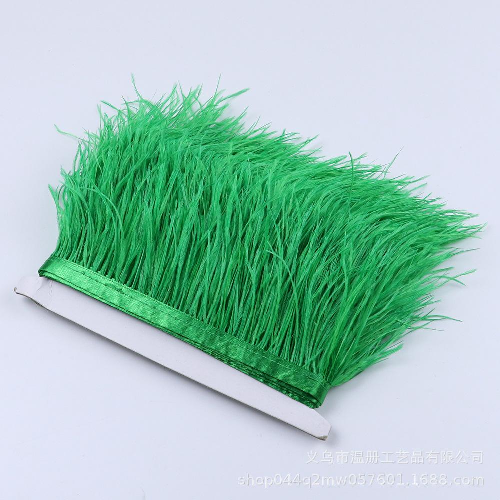 8-10Cm Ostrich Hair Cloth Edge Various Colors Optional Feather Lace Clothing Earrings Diy Decoration