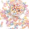 100 stuks/zak Acryl Gekleurde Kralen DIY Armband Ketting Oorbellen Sieraden Accessoires