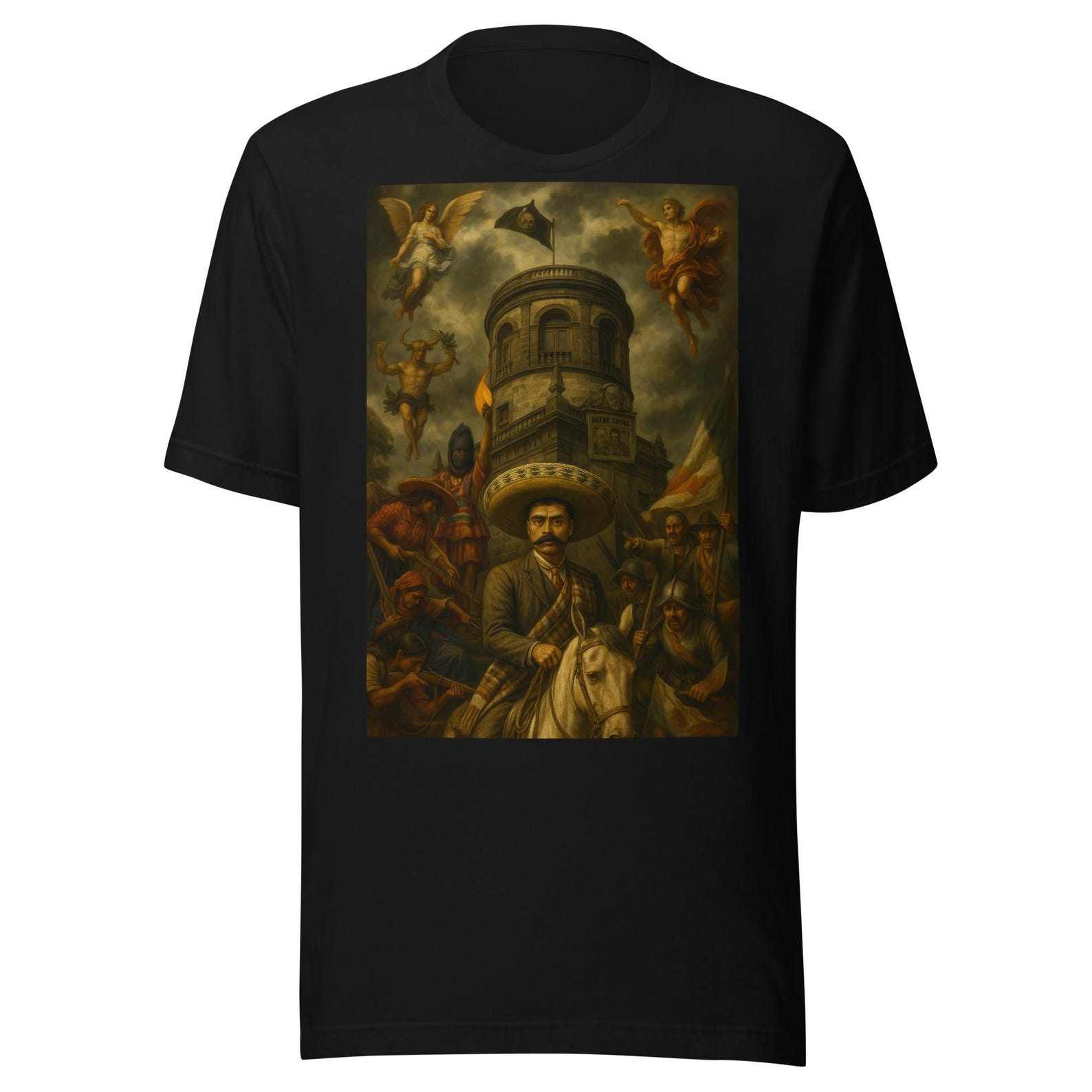 General Emiliano Zapata Angeles Unisex t-shirt 2XL