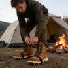Eisspikes für Stiefel Anti-Rutsch Edelstahl Schuhwerk Eisgriffe Traktionskrallen zum Klettern Laufen Bergsteigen Gehen