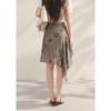 Mishow Vintage Bohemian Print A-Line Skirt