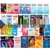 Beilile Ultra-thin Studded Delay Condoms with Vibration and Mouth Clasp for Enhanced Pleasure