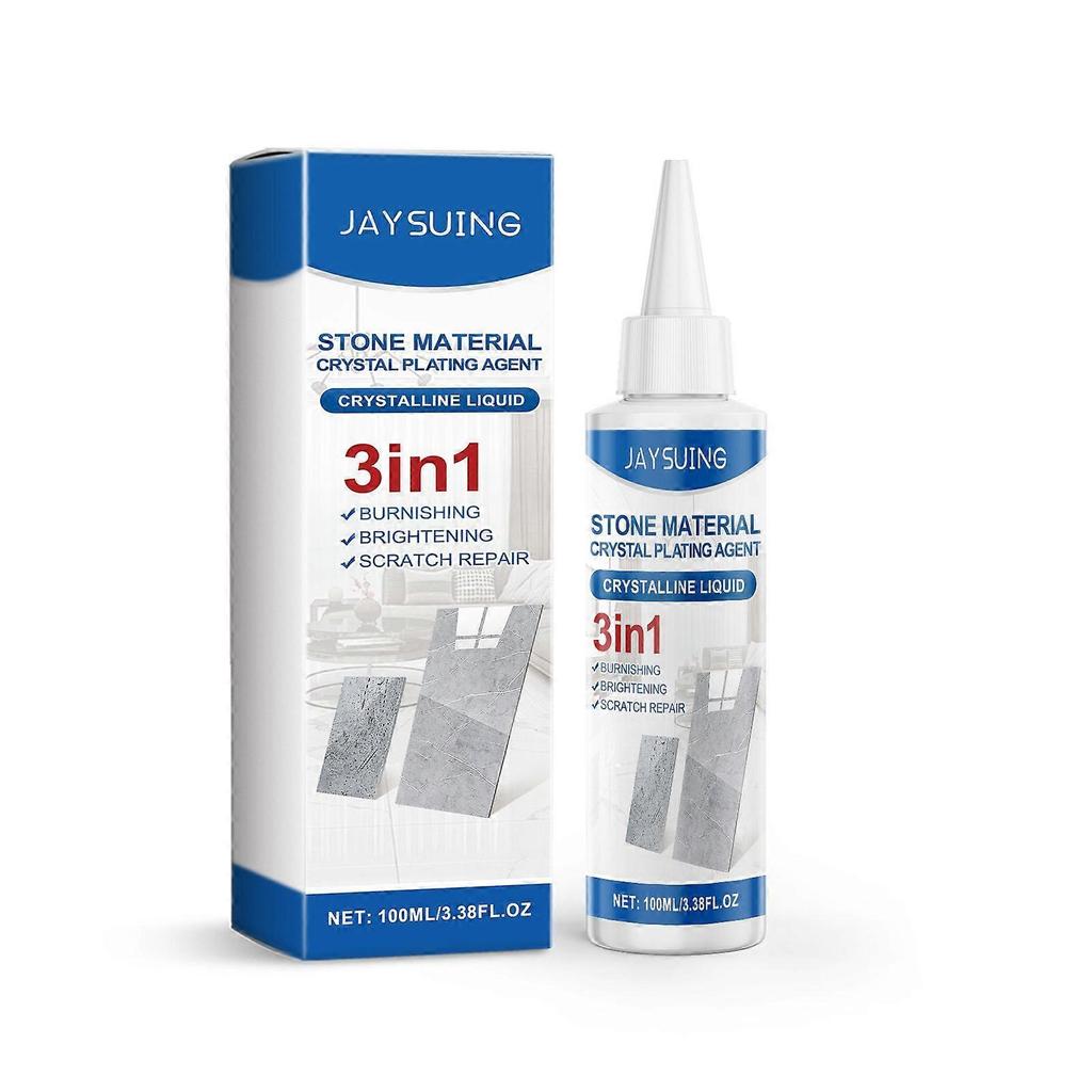 Limited time!!Jaysuing Stone Crystal Coating Agent Indoor Tile Scratch Repair Brightening Crystallization Marble Maintenance Crystal Coating Agent