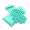Kitchen silicone dishwashing gloves, household cleaning, waterproof dishwashing brush