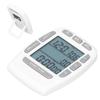 Triple Timer Clock Count Down Up 4.0x4.4cm LCD Display Multifunction White Builtin Battery