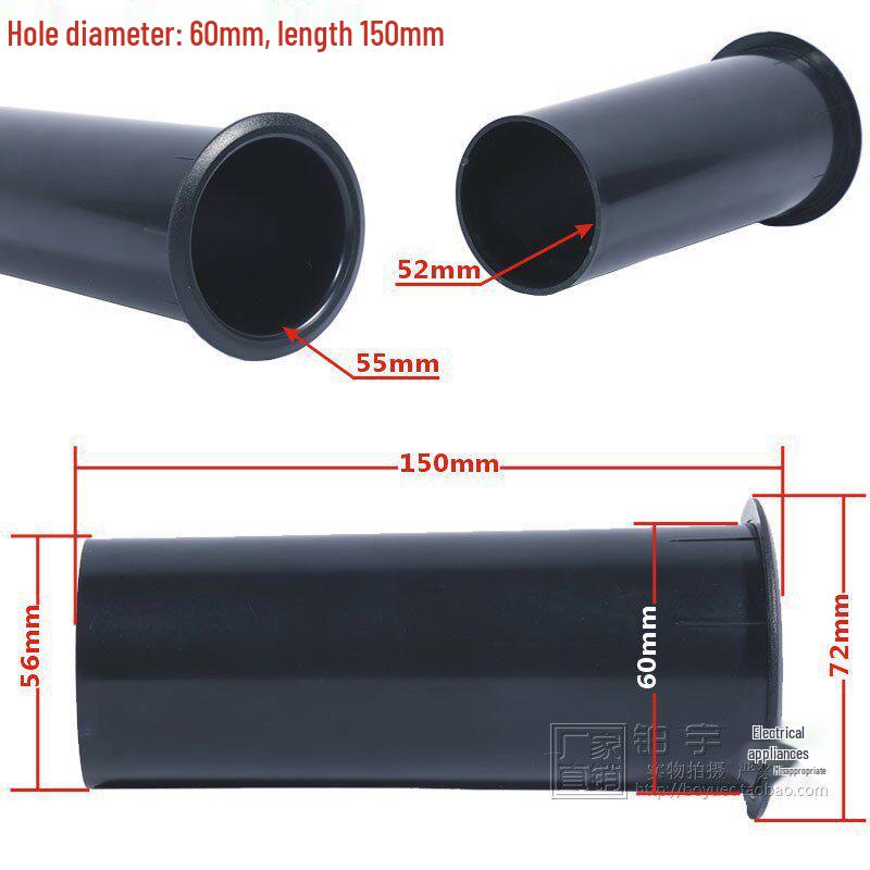 Speaker Bass Reflex Tube, 18mm-144mm, for Audio System Sound Guide, 2in-18in Air Vent Hole, Brand New.