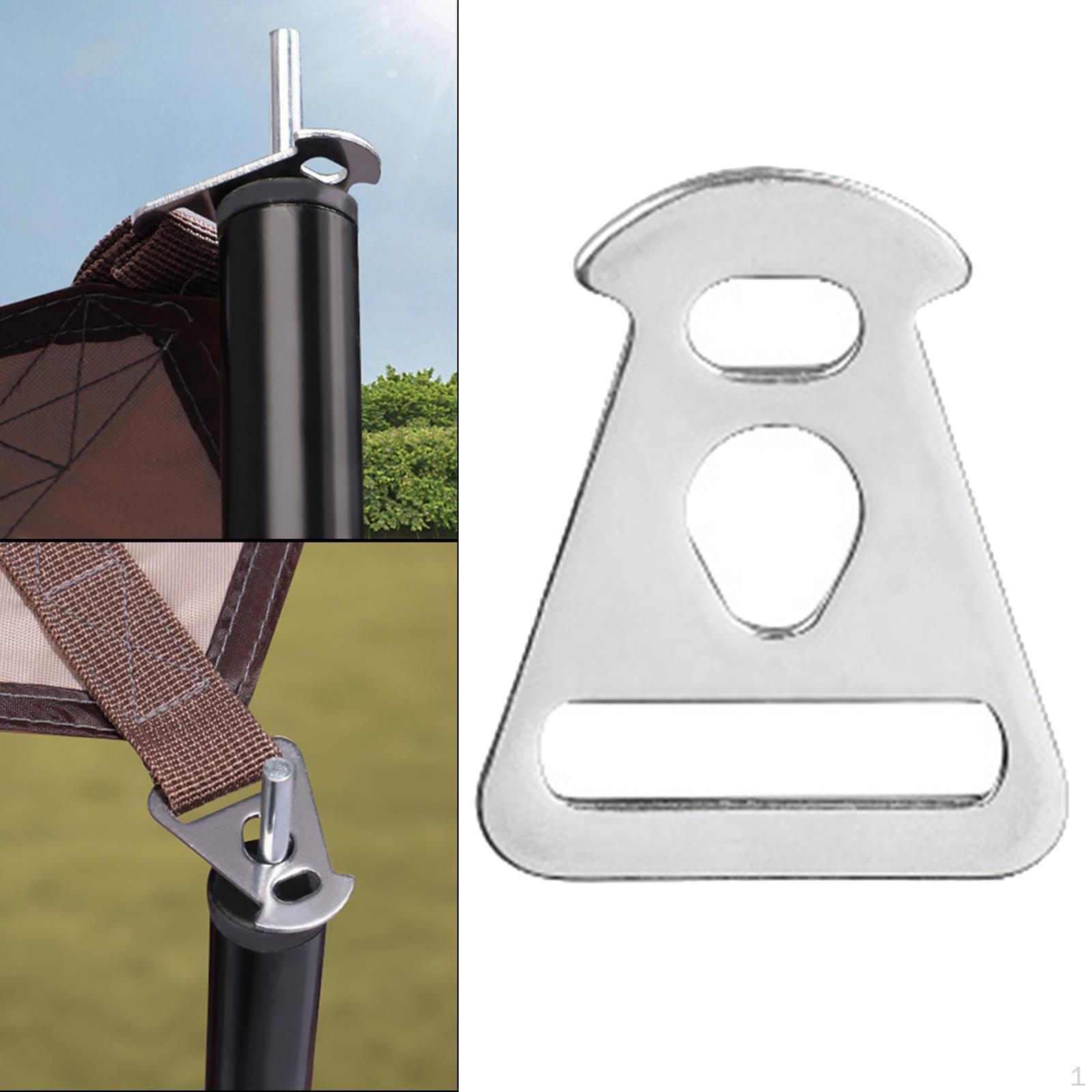 

10 шт. Натяжитель веревки для палатки Треугольные регуляторы 3 отверстия Пряжка для регулировки кемпинга для пикника