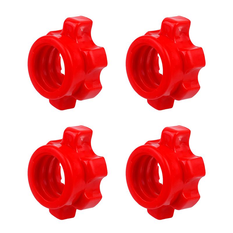8/16Pcs Barbell Dumbbell Hexagonal Nut Fixing Accessories Home Gym Fitness Equipment Rod Screw Screw Collar Clamp