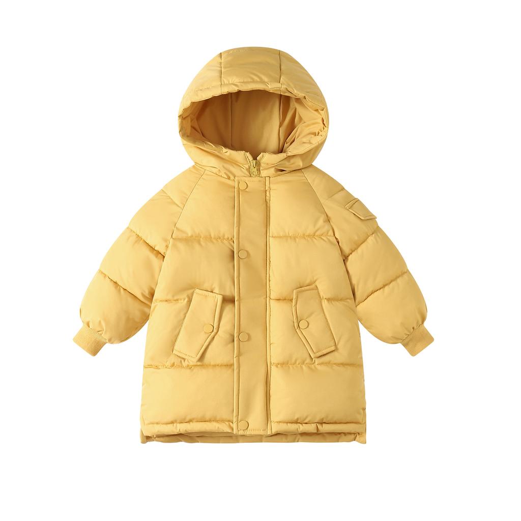 Children's Casual Down Cotton Thick Cotton-padded Jacket for Boys and Girls Autumn and Winter