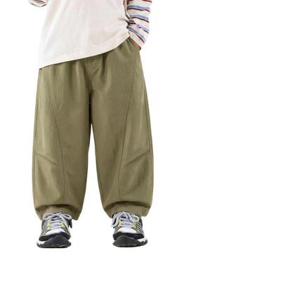 Dudu's Kids' Autumn Loose Cargo Casual Pants