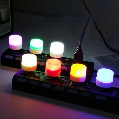 1/5PCS Super Bright Usb Mini Book Light Reading Lamp Mini Portable Usb Led Night Light