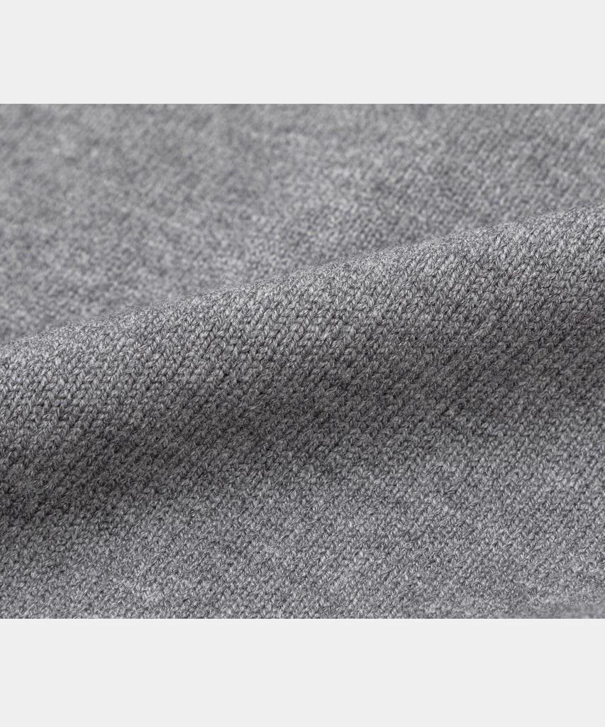 LETTERCOMO Essential Daily Round Knit Grey