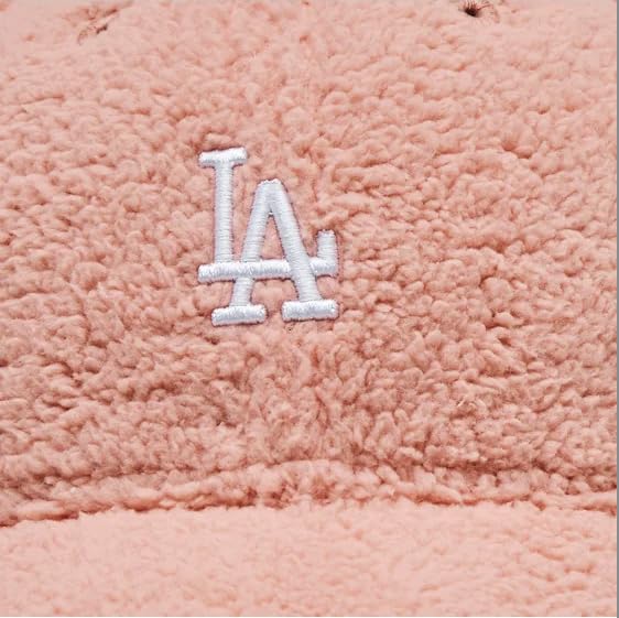 New Era 9FORTY LEAGUE LA Boa Mini Embroidered LA Pink CAP, Dodgers/NYY Yankees, Fabric, Logo, Women's, Logo, [Used]
