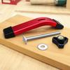Woodworking Table Aluminum Alloy Quick Acting Hold Down Clamps, for T Slider Handle Workbench T-shaped Slide Slot Auxiliary Tool